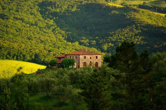 Podere Casella Villa Castiglione dʼOrcia Eksteriør billede
